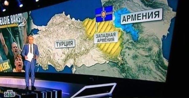 Карта Западной Армении, показанная в эфире НТВ, вызвала недовольство в Турции | 24news